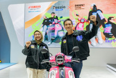 Kolaborasi Anak Bangsa, Yamaha x Damn! I Love Indonesia Perkuat Fashion Lifestyle Fazzio Hybrid