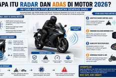 Apa Itu Radar dan ADAS di Motor 2026? Ini Cara Kerja Fitur Keselamatan Generasi Baru