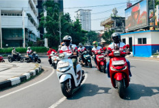 Sunmori Ride in Style Honda Stylo 160 Ramaikan Surabaya dengan Nuansa Urban Premium