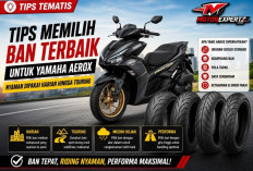 Tips Memilih Ban Terbaik untuk Yamaha Aerox, Nyaman Dipakai Harian hingga Touring