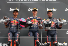 Raih Back to Back Podium, Veda Ega Pratama Persembahkan Kado Spesial HUT RI ke-80 di RBRC Austria