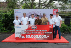 Sambut Puncak Gelaran HBD 2024, AHM Bersama Astra Motor Yogyakarta Salurkan Bantuan Dana Pendidikan Senilai Rp 50 juta