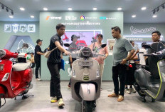Booth Vespa di Jakarta Fair 2026 Banjir Promo, Ada Lini Baru Vespa Sprint 180cc!