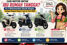 Cari Motor untuk Ibu Rumah Tangga? Ini 3 Rekomendasi Skutik Ringan dengan Bagasi Super Luas di Juni 2026