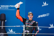 Marco Bezzecchi Bawa Aprilia Cetak Dua Podium di MotoGP Aragon 2026