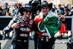 Aprilia Makin Menggila! Marco Bezzecchi-Jorge Martin Dominasi MotoGP Amerika 2026