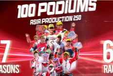 100 Podium dari 67 Balapan, Astra Honda Racing Team Buktikan Dominasi di ARRC kelas AP250