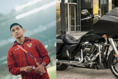 Jelang FIFA Series, Intip Dulu Motor Kece Harley-Davidson milik Bek Timnas Indonesia, Rizki Ridho