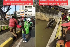 Viral! Driver Ojol Ngamuk, Motor Honda BeAT Debt Collector Dibuang ke Kali