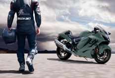 Suzuki Merombak Tampilan Warna GSX-1300R Hayabusa, Hadir Dengan Warna Ala Hyperbike Militer!