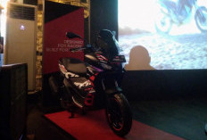 Meet Up IndonesianGP 2024, PT Piaggio Perkenalkan Livery Baru Aprilia SR-GT 200 dan Gelar Nonton Bareng MotoGP Indonesia 2024