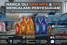 Harga Oli AHM MPX dan SPX Mengalami Penyesuaian, Oli Gardan Masih Rp19.500