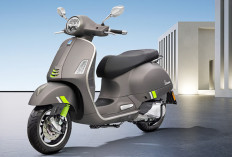 Viral! Warga Malaysia Tunggangi Bayi Motor Vespa dengan Desain yang Detail