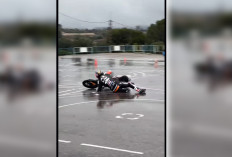 Apes! 'Ujian Sim Kedua' Maverick Vinales Gagal Karena Terjatuh