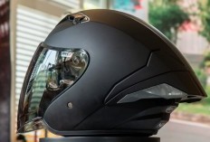 NHK Luncurkan Visor Helm Canggih Agar Pandangan Tetap Jernih Saat Hujan
