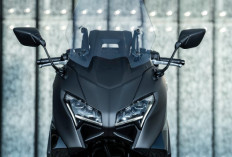 Yamaha TMAX Tech MAX 2025, Skutik Bongsor dengan Panel Instrumen Makin Canggih