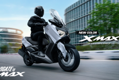 Tampilan Baru Yamaha XMAX Connected, Hadir Dengan Warna Lebih Elegan dan Sporty