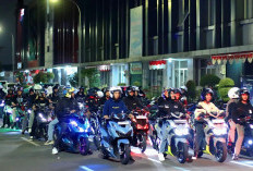 Ratusan Bikers Honda Vario Ramaikan Night Ride, Sekalian Kenalan dengan Vario EVO 160