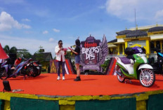 Ribuan Bikers Padati Istana Maimun, Meriahkan Honda Bikers Day 2025 Regional Sumatera