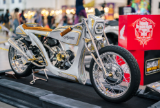 Karya Modifikasi Honda Stylo 160 'Neo Boardtracker' Siap Guncang Mooneyes Yokohama 2025
