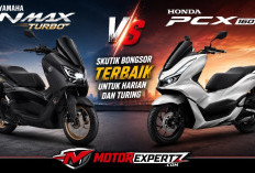 Honda PCX 160 vs Yamaha NMAX Turbo: Mana Skutik Bongsor Terbaik untuk Harian dan Turing?