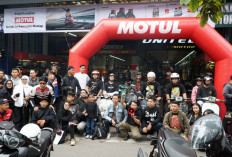 Ratusan Bikers Padati 'Bukberide' Motul di Solo, Ajang Silaturahmi Sekaligus Edukasi Pelumas