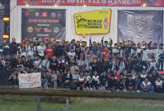 Honda Sonic Club Bandung Rayakan Satu Dekade, Ratusan Bikers Padati Ciwidey