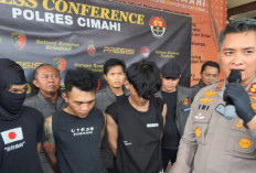 Alhamdulillah! Polres Cimahi Berhasil Ringkus 3 Remaja 'Geng Motor' Pelaku Penyerangan Juru Parkir Sambil Live di IG