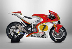 Jika Masih di MotoGP, Suzuki GSX-RR Bakal Berbalut Livery Barry Sheene di Seri Inggris