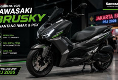 Bocoran PRJ 2026: Gosip atau Fakta? Kawasaki Siapkan Matic Brusky Penantang NMAX dan PCX di PRJ 2026?