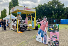 Yamaha Fazzio Hybrid Bergaya Skena Jadi Magnet Gen Z di Festival Musik Anak Muda