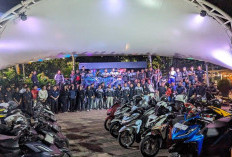 Pecah! Ratusan Bikers Seru-seruan di Night Ride Honda Vario Street Nation