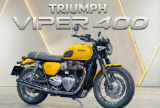 Triumph Viper 400 2026 Resmi Meluncur, Streetfighter Futuristik Bermesin 400 cc dengan Fitur Premium