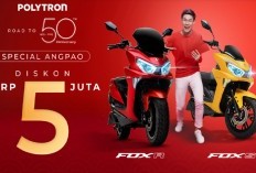 Rayakan 50 Tahun, Beli Motor Listrik Polytron Ini Bisa Dapat Diskon Hingga Rp5 Juta!