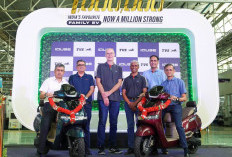 TVS iQube Tembus Produksi 1 Juta Unit di India, Jadi Skuter Listrik Terpopuler