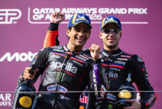 Aprilia Borong Podium di MotoGP Austria 2026, Tiga RS-GP26 Finis 4 Besar