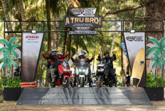 Ratusan Bikers Meriahkan Maxi Yamaha Day 2024 di Pantai Cemara Banten