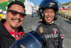 Jadi Sorotan saat Motoran di IKN, Segini Harga Helm Lokal yang Dipakai Jokowi