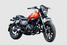 Motor Cruiser Klasik Mirip Harley-Davidson Ini Harganya Cuma Rp33 Jutaan, Tertarik?