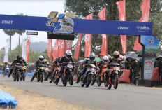 Antusiasme Para Pembalap Pada Event Yamaha Cup Race 2024 di Pangkep Sulsel