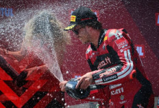 Nicolo Bulega Dapatkan Hattrick Keenam Setelah Juarai Race 2 WorldSBK Aragon 2026