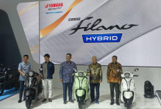 Warna Baru Yamaha Grand Filano Hybrid Meluncur di IMOS 2024