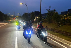 Honda ADV160 Jelajah Dua Alam, WMS Ajak Komunitas Riding Sekaligus Uji Nyali di Megamendung