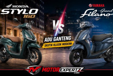 Honda Stylo 160 vs Yamaha Grand Filano: Pilih Skutik Klasik Performa Tinggi atau Fungsional?