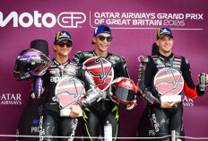 Gacor! Trio Aprilia Dominasi Podium MotoGP Inggris 2026