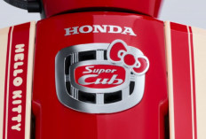 Honda Super Cub Limited Edition Untuk Rayakan Ulang Tahun Hello Kitty yang ke-50