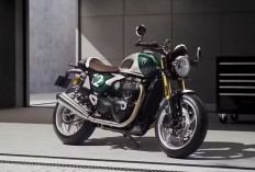 Triumph Speed Twin 1200 Cafe Racer Edition Meluncur, Gaya Klasik, Edisi Langka, Aura Balap Kental