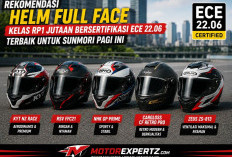 Rekomendasi Helm Full Face Kelas Rp1 Jutaan Bersertifikasi ECE 22.06 Terbaik untuk Sunmori Pagi Ini