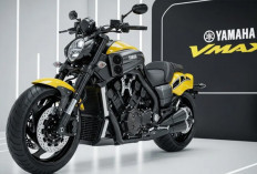 Yamaha VMAX 2026, Motor Adventure yang Kini Tampil Lebih Muscle Cruiser Bertenaga & Modern