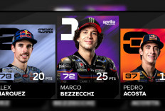 Usai Raih Podium, Bezzechi, Marquez dan Acosta Kompak Nobar Siaran Ulang MotoGP Portugal 2025